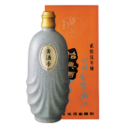 中国の紹興酒、黄酒−黄酒帝牌・陳年２５年紹興酒